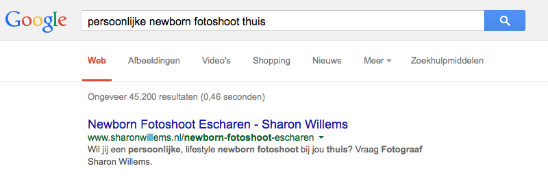 Uitleg en advies long tail zoekwoord